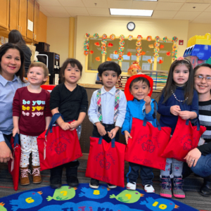 Chelsea Revere Family with Red Bag 1